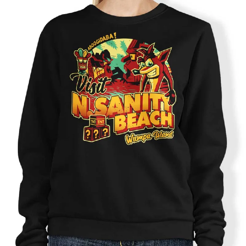 Visit N. Sanity Beach - Sweatshirt