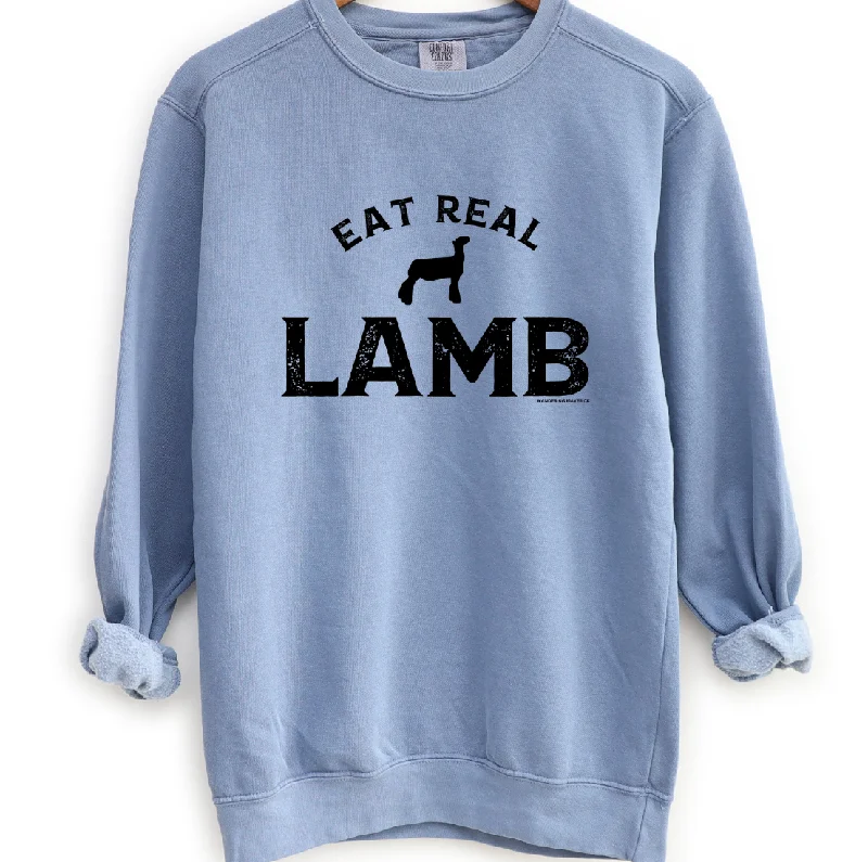 Eat Real Lamb Crewneck (S-3XL) - Multiple Colors!