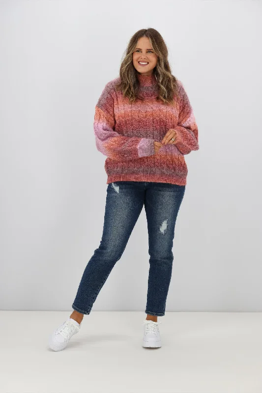 Leoni Chenai Sweater Purple Combo