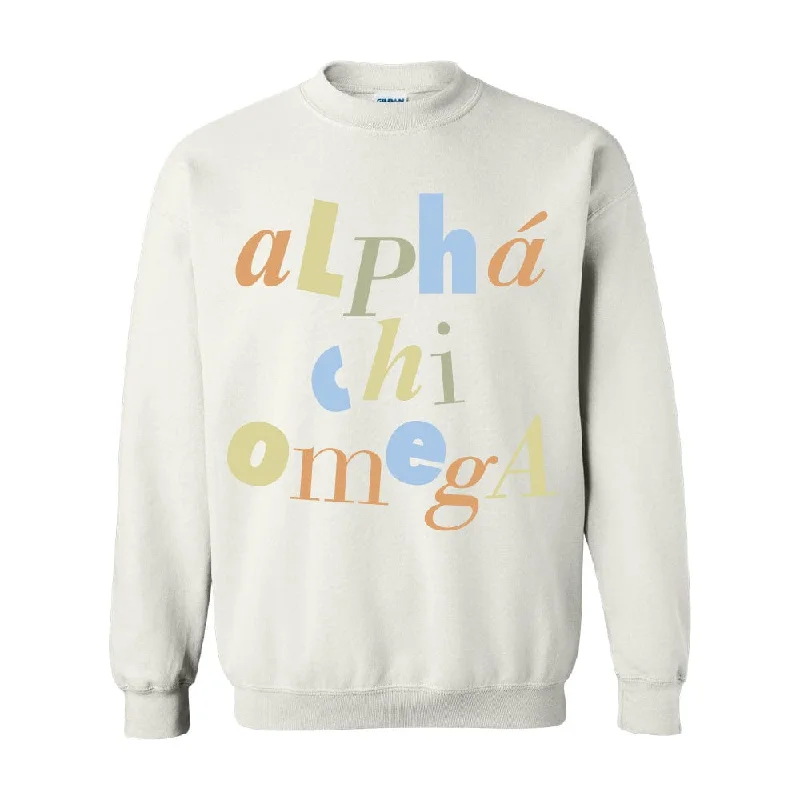 News Flash Crewneck <br> (sororities A-D)