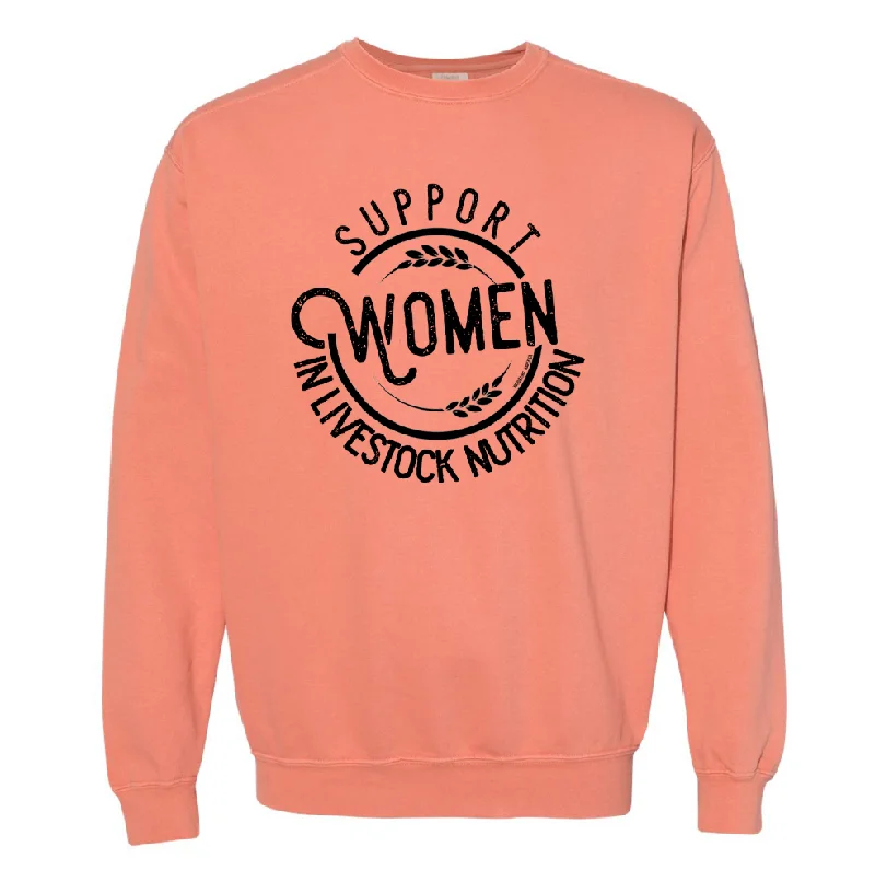 Support Women in Livestock Nutrition Crewneck (S-3XL) - Multiple Colors!