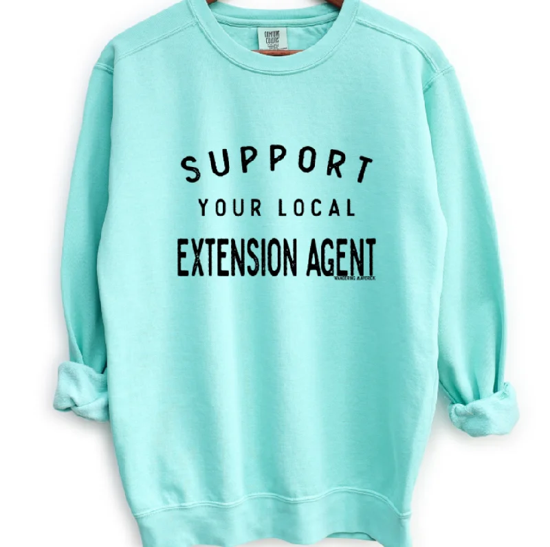 Support Your Local Extension Agent Crewneck (S-3XL) - Multiple Colors!