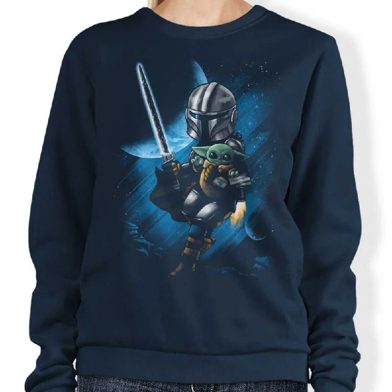 Sweatshirt / Navy / S