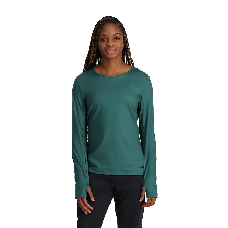 Womens Lift Crew - Cypress Green